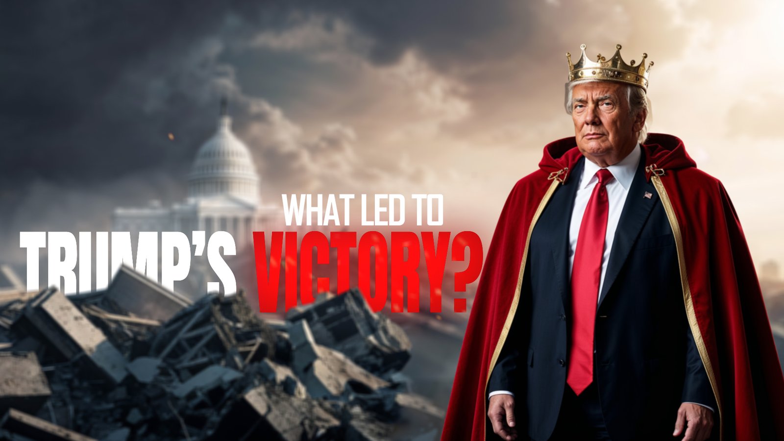 Thumbnail Design: Trump